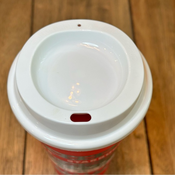 Starbucks 2020 Red Limited Edition Red White Green Reusable Holiday Cup - Picture 7 of 9